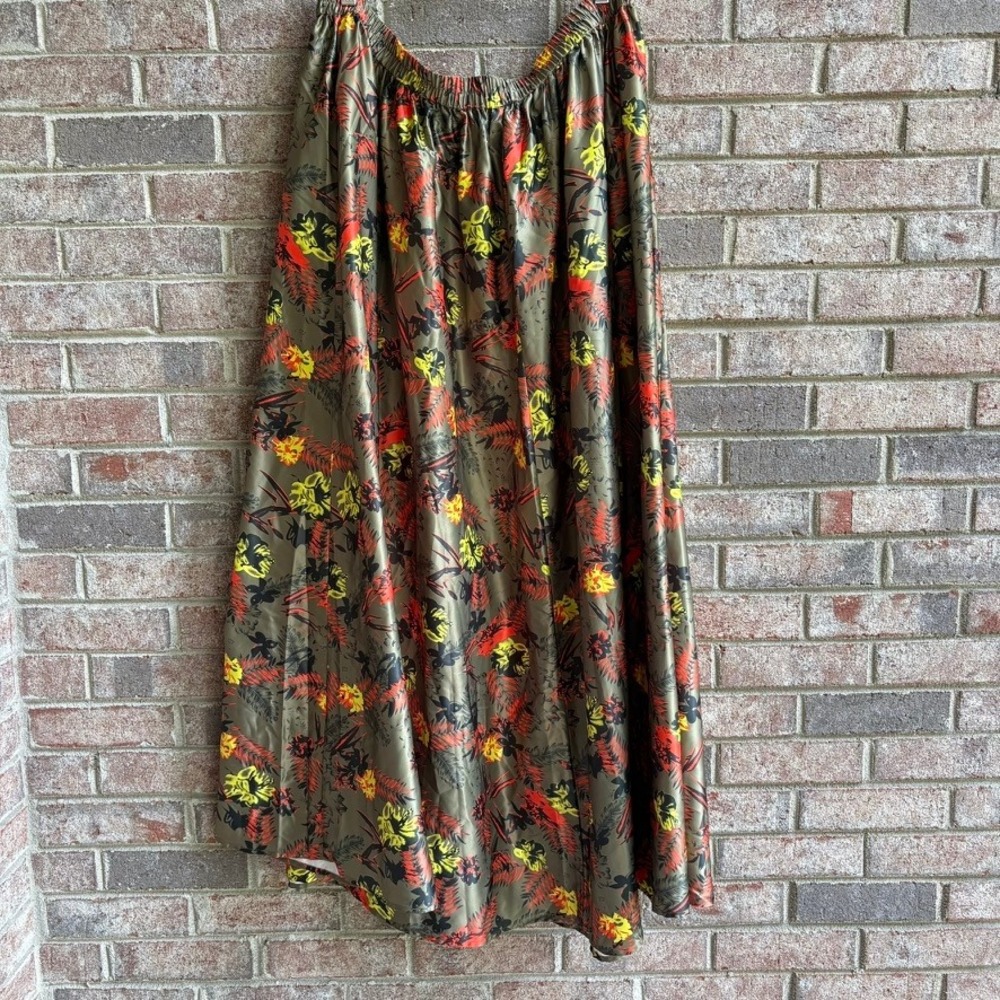 Mod X Printed Wide‎ Sweep Skirt Size 2X